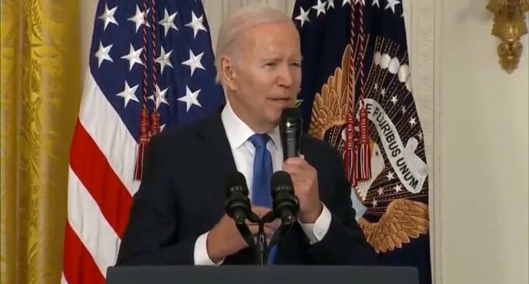 HE’S SHOT: Joe Biden: “More Than Half the Women in My Administration are Women” (VIDEO)