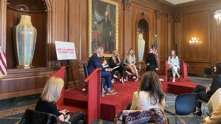 House Republicans Pledge To Protect Women’s Sports In Event Honoring National Girls And Women In Sports Day
