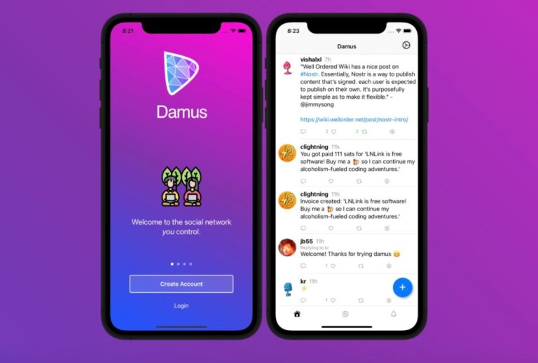 Damus, another decentralized social networking app, arrives to take on Twitter